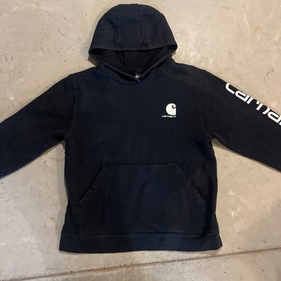 Carhartt Other - Carhartt Youth Black Hooded Sweatshirt XL